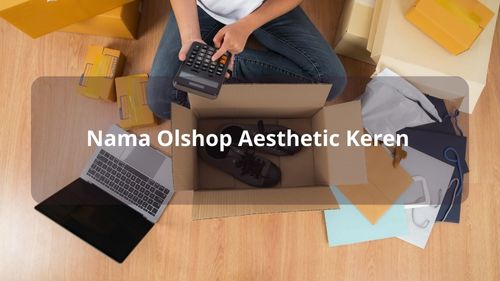 Nama Olshop Aesthetic Keren